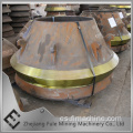Fábrica directa grandes piezas de acero de acero /revestimiento /manto del tazón